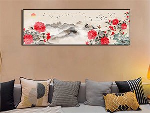 Tranh canvas Phong Cảnh Hoa Rừng 4066